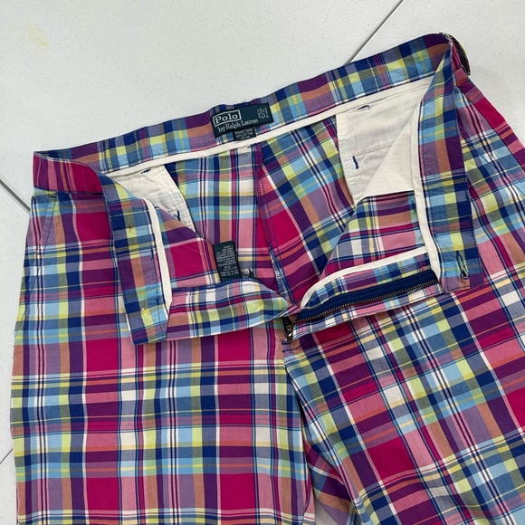 Polo Ralph Lauren Prospect Multicolor Plaid Shorts Men’s 38 - Picture 9 of 11